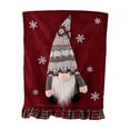 thumbnail image 1 of Christmas Chair Back Covers Gnome Chair Covers Xmas Dining Chair Covers For Home Kitchen Dining Room Decor, 1 of 5