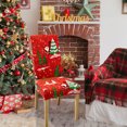 thumbnail image 1 of Christmas Chair Covers, Christmas Decor, Removable Washable Dining Chair Protector Back Cover for Kitchen Restaurant Family Holiday, Polyester, 1 of 7