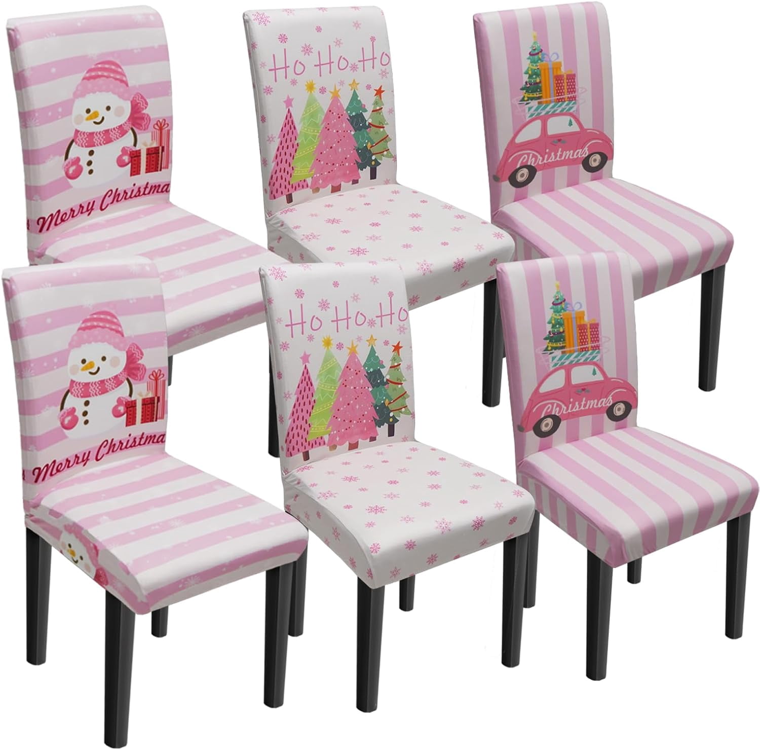 Christmas Chair Covers Set Of 6null