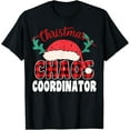 thumbnail image 1 of Christmas Chaos Coordinator Mom Funny Matching Family Group T-Shirt, 1 of 3