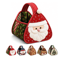 thumbnail image 1 of Christmas Character Quilted Carry Basket – DIY Fabric Basket Craft Kit with Holiday Characters, Decorative Home Organizer for Christmas Storage, 1 of 8