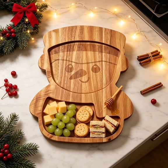 Christmas Charcuterie Board, Christmas Party Supplies, Cutting Boards, Wooden Cheese Boards, Dessert Snack Trays, Holiday Kitchen Decor