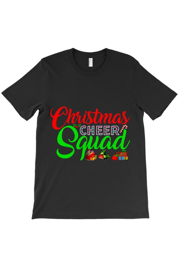 Christmas Cheer Squad Funny Cheerleading Xmas, Holiday Sports G13637 Unisex T-Shirt, Up to Size 5XL