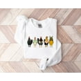thumbnail image 1 of Christmas Chicken Sweatshirt, Farm Animal Christmas Sweatshirt, Funny Chicken Lover Sweater, 1 of 5