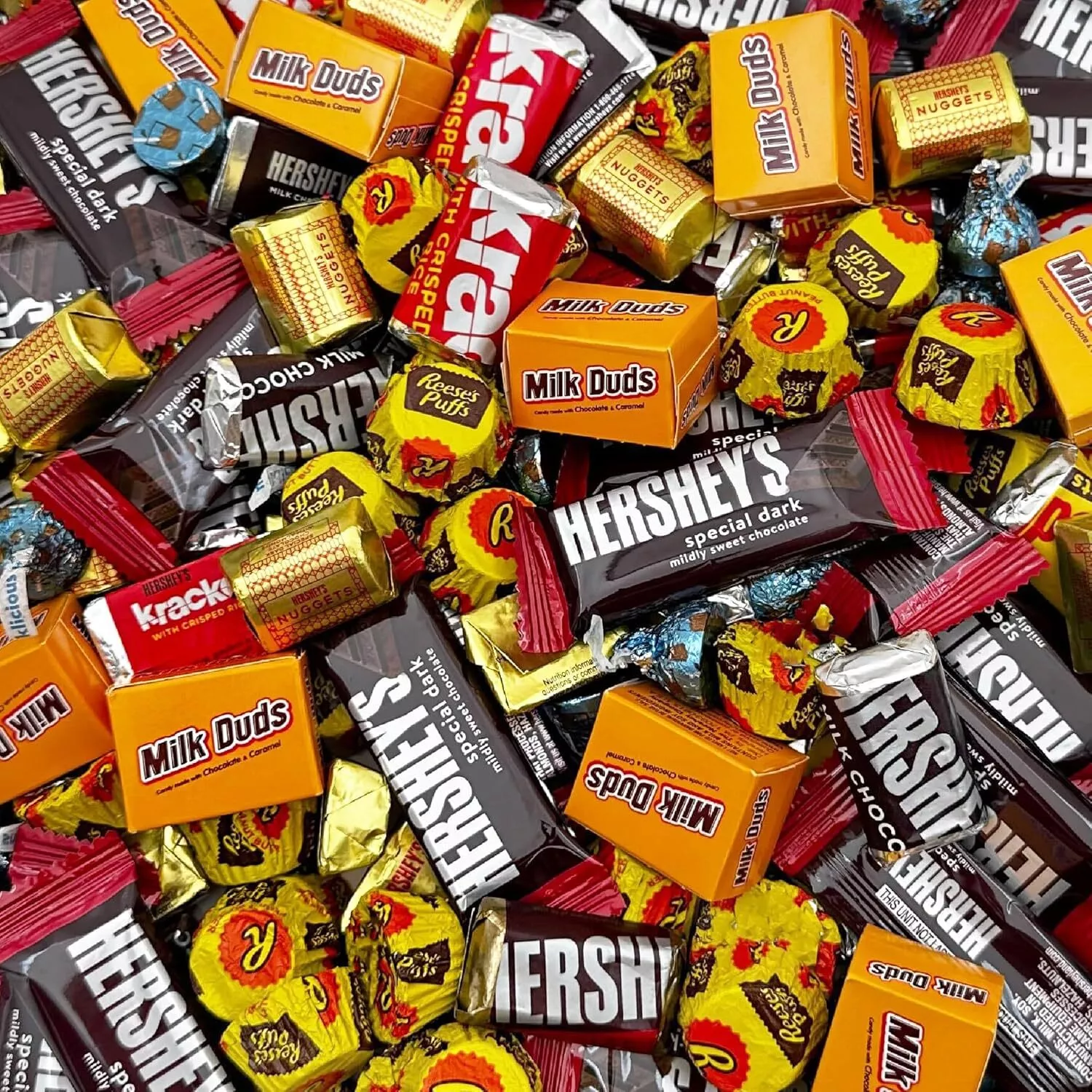 Christmas Chocolate Candy Variety Pack - 3 Pound Bag (About 140 Pieces)