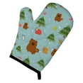 thumbnail image 1 of Christmas Chow Chow Red Oven Mitt - Red, 1 of 1
