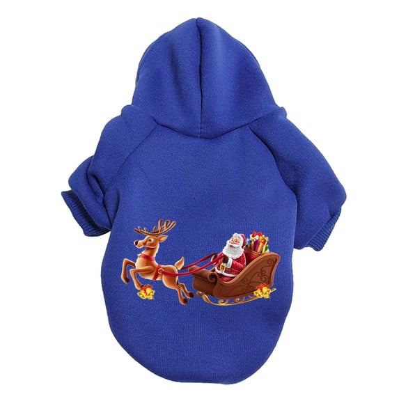 Christmas Christmas Deer Santa Dog Sweater Dog Clothes Pet Pet Pet Clothes Rack Pet Clothes for Small Dogs Girl Pet Clothes for Small Dogs Boy Pet Clothes for Small Dogs Tutu