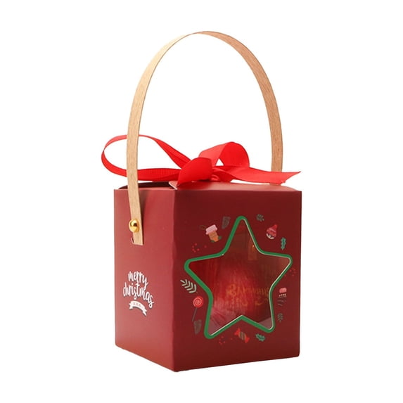 Christmas Christmas Eve Large Packaging Box Gift Box Packaging Box Portable Candy Gift Box Gift Box