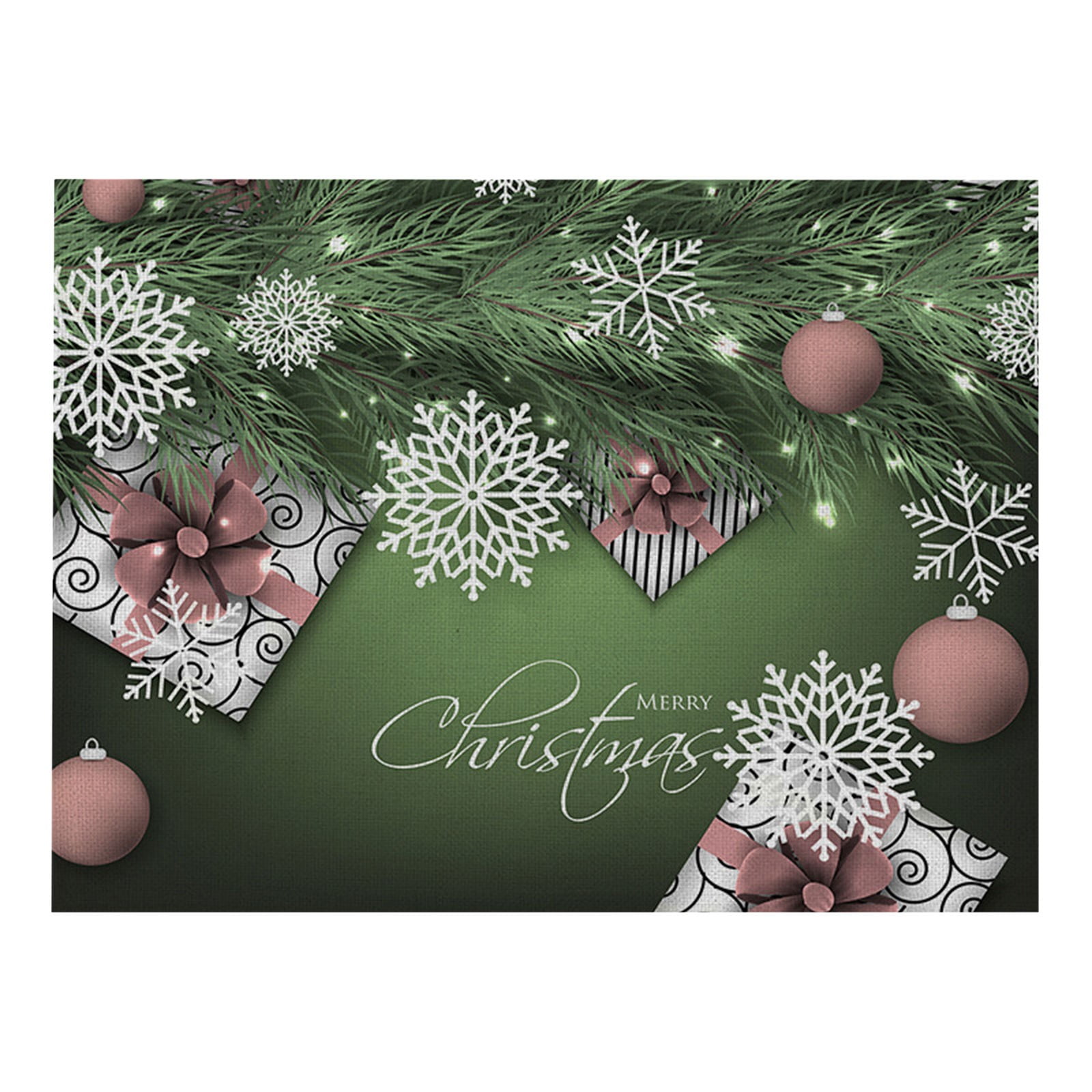 Christmas Christmas Placemats,Christmas Table Placemats Christmas
