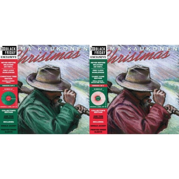 Christmas (Candy Cane Edition) & Christmas (Christmas Tree Edition) [LP Vinyl Bundle]
