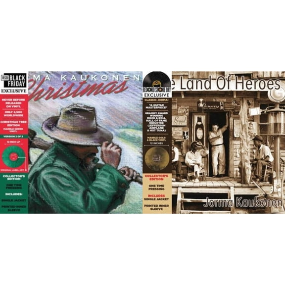 Christmas (Christmas Tree Edition) & Land Of Heroes (Deluxe/Hazed Gold & Black LP Vinyl)