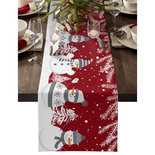 Christmas Christmas Tree Texture Green Wedding Decoration Runner Table