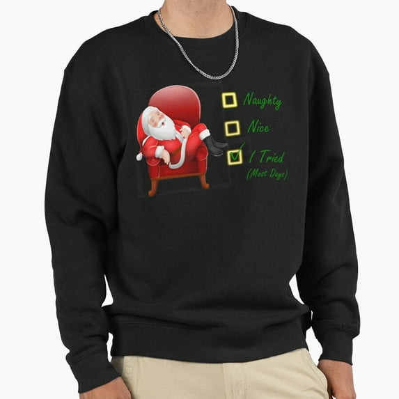 Christmas Classic Unisex Sweatshirt Funny Retro Vintage Holiday Graphic Aesthetic Style G4386, Up to Size 5XL