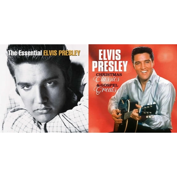 Christmas Classics & Gospel Greats (Ams Exclusive) (Snowy White LP Vinyl) & Essential Elvis Presley