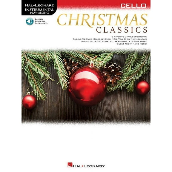 Christmas Classics for Cello - Book/Online Audio, (Paperback)