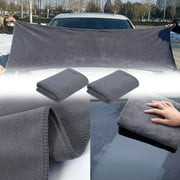 Christmas Clearance 2-Pack Microfiber Car Drying Towels - Extra Large 24x63 Inch, Ultra-Absorbent Quick-Dry Cleaning Cloths for Scratch-Free Auto Detailing, Multi-Color Options for Professional and D