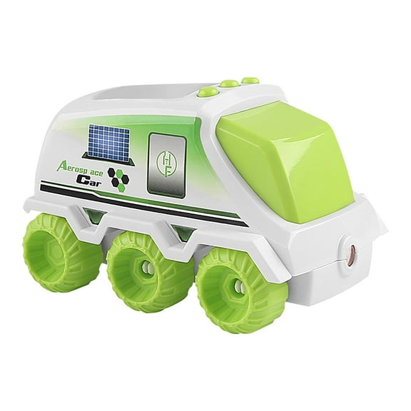 QTOCIO Toddler Toys, Children's Aerospace Toy Inertial Lunar Rover Model Car Projection Scientific Research Car Model Toy