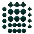 thumbnail image 1 of Christmas 25Pcs Velvet Christmas Balls Flocked Christmas Tree Ball Ornaments,Plastic Balls Xmas Decorative Hanging Ornaments Party Supplies, 1 of 3