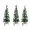 thumbnail image 1 of 3 Pcs Mini Christmas Tree Mini Snow Frost Trees Small Christmas Tree Little Christmas Tree Tiny Christmas Tree Mini Holiday Tree Mini Xmas Tree Desk Party Decor Resin Dark Green, 1 of 8