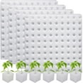 thumbnail image 1 of 400 Hydroponic Soilless Gardening Sponges for Greenhouse Cultivation - Ideal for Small Shoots and Seedbed Plants, Each 0.984-Inch Block, Perfect for Mesh Flower Pots, Easy to Use, 1 of 8