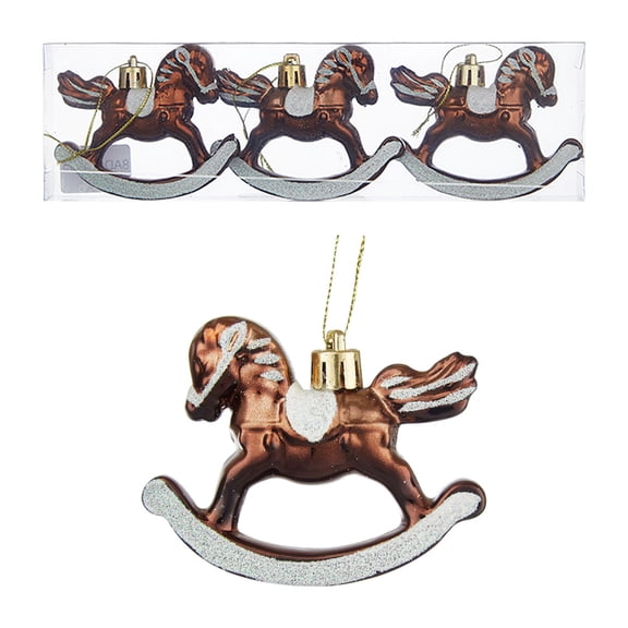 Christmas 6Pcs Christmas Carousel Hanging Ornaments Christmas Tree Decorations Party Supplies
