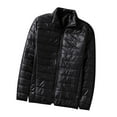 thumbnail image 1 of Christmas Clearance! AIEOTT Mens Lightweight Puffer Jackets Warm Puffy Winter Down Jacket Windproof Water Repellent Quilted Coat, 1 of 8