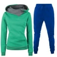 thumbnail image 1 of Christmas Clearance! Ohufall 2 Piece Outfits for Women,Fall Winter Outfits Sports Tracksuits Long Sleeve Pullover Hoodies Pants Suit,Sweatshirt for Women Clearance, 1 of 3