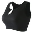 thumbnail image 1 of Christmas Clearance! Ohufall Sports Bras for Women Clearance, Women's Lace Sexy Gathered Thin Wireless Bra Set Lingerie Underwear Pajamas Set, 1 of 4