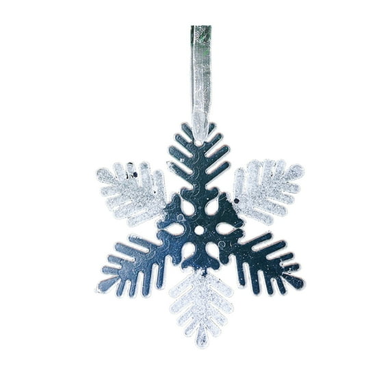 Christmas Christmas Acrylic Snowflake Hanging Ornaments,Christmas Tree Decoration Pendants Christmas Gifts for Kids