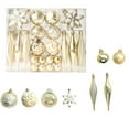 thumbnail image 1 of Christmas Christmas Ball Ornaments Set of 40,Christmas Plastic Balls Hanging Decorations Party Supplies, 1 of 9