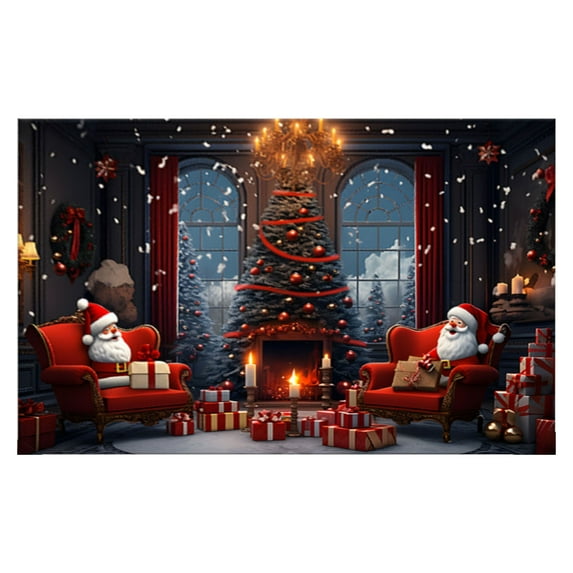 Christmas Clearance Christmas Door Mat Christmas Decor Rug Front Door Living Room Mats Washable Carpet Christmas Supplies,23.62x15.74inch