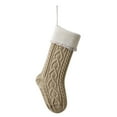 thumbnail image 1 of Christmas Christmas Socks Christmas Stocking,Knitted Wool Candy Stuffers Indoor Christmas Decorations, 1 of 1