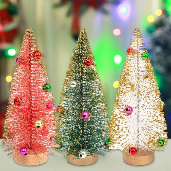 Christmas Clearance! Christmas Tree Christmas Decoration Decorations Christmas Tree Desktop Decoration Scene Layout Door Decoration Good Gifts 2024