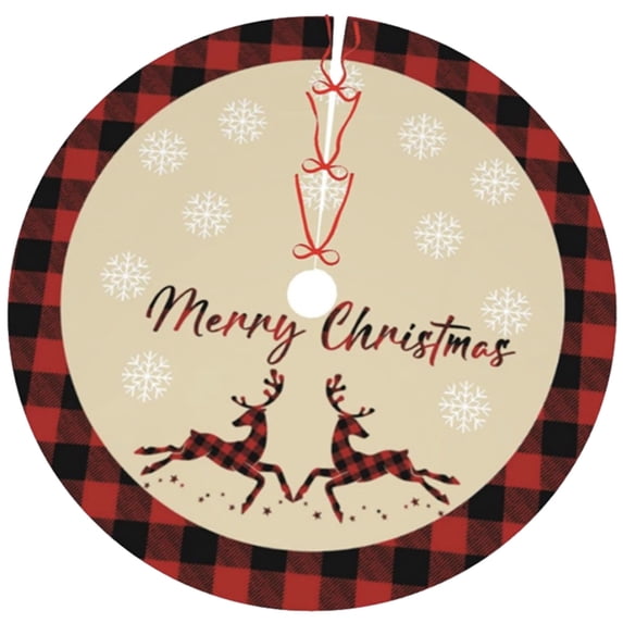 Christmas Christmas Tree Skirt,Holiday Xmas Tree Skirt Christmas Decorations Holiday New Year Party Supplies
