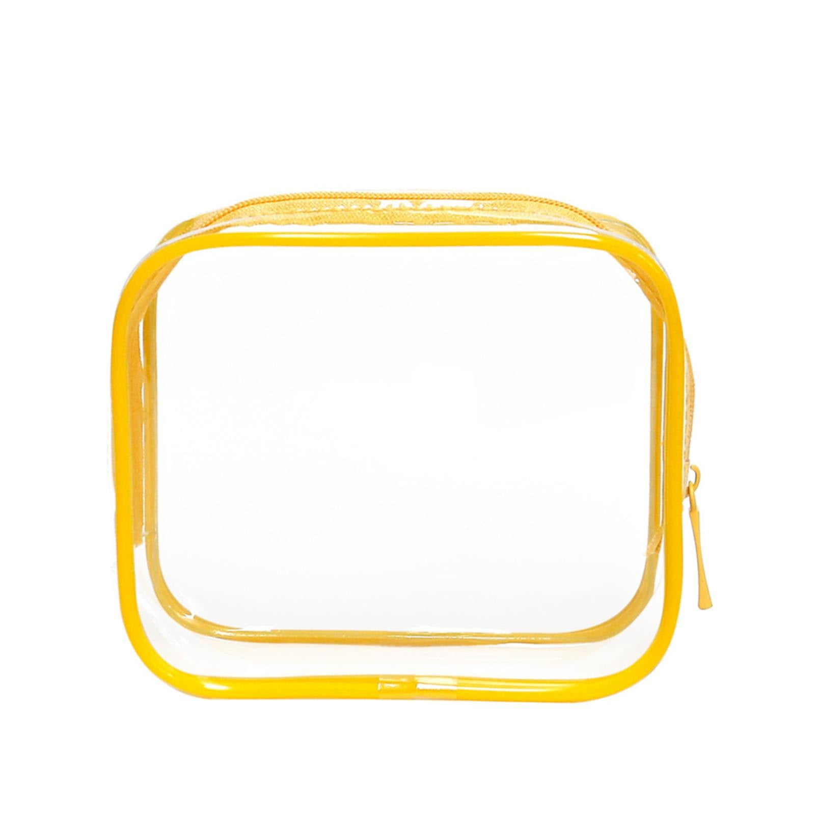 Christmas Clearance Closure Bags & lids & Boxes,Transparent Makeup Bag