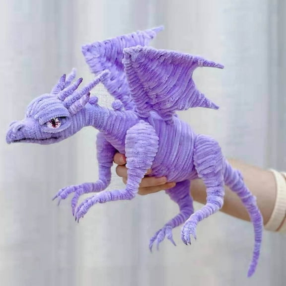 Christmas Clearance, DIY Christmas Dragon Kit with Twisted Stick and Knitting Materials, Creative Holiday Decoration and Gift Set, Christmas Decorations Clearance