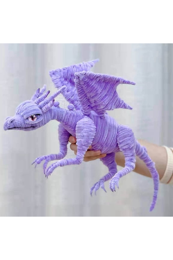 Christmas Clearance, DIY Christmas Dragon Kit with Twisted Stick and Knitting Materials, Creative Holiday Decoration and Gift Set, Christmas Decorations Clearance