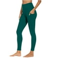 thumbnail image 1 of Tbopshirt Yoga Pants for Women with Pockets,Yoga Leggings Plus Size High Waisted Workout Pants Tummy Control with Side Pocket Fitness Running, 1 of 9