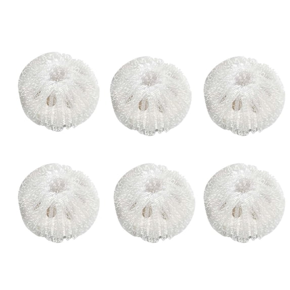 Christmas EDHITNR 6Pc Hair Lint Fluff Grabbing Laundry For Washing Machine Wash Ball Cleaning Laundry Balls For Washer Wool Dryer Balls Laundry Reusable Lint Balls