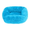 thumbnail image 1 of Christmas Clearance! Feledorashia Dog Bed Long Strip Shape Comfortable Plush Kennel Dogs Pet Litter Sleep PV Litter Sleeping Bed 45*35cm, 1 of 2