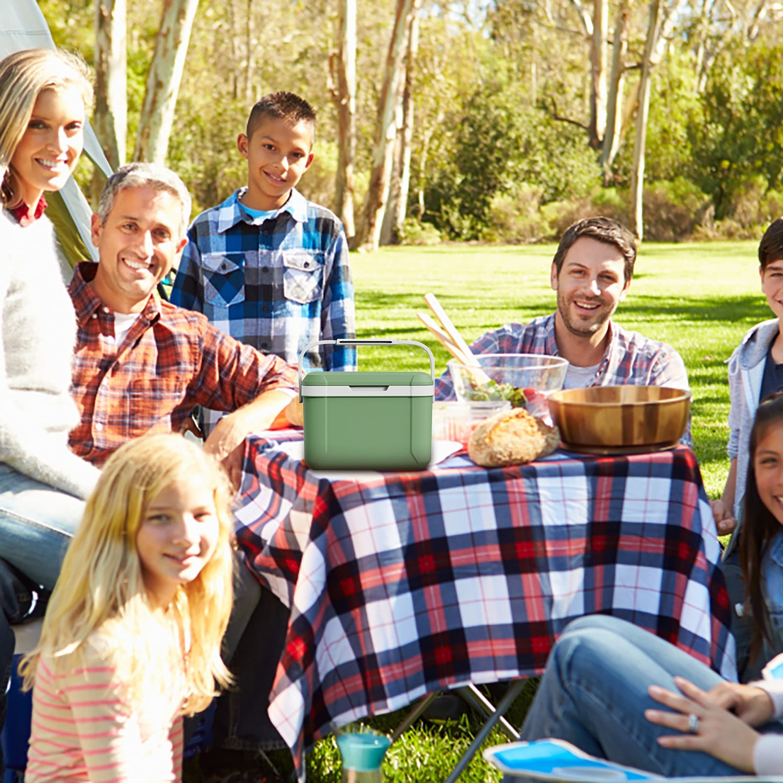 Christmas Clearance Food Storage,5L Camping Cooler And Handle Outdoor