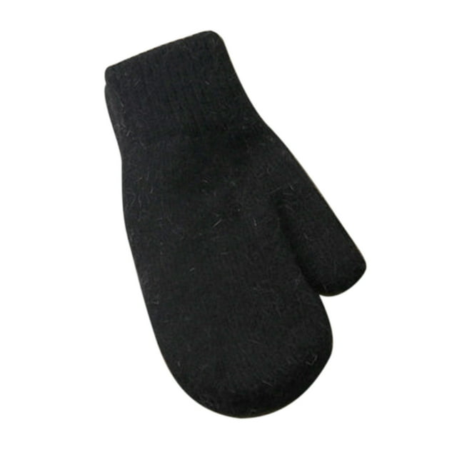 Christmas Clearance ! HERESOM Warm Winter Knit Mittens for Women