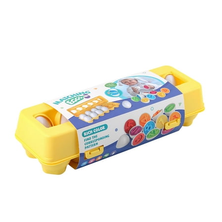 QTOCIO Kids Toys for Girls and Boys, 12pcs Early Childhood Education Toys Simulation Digital Splicing Toy Capsule