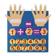 thumbnail image 1 of Christmas Clearance Holiday Deals! QTOCIO Toddler Toys, Children Early Education Addition And Subtraction Finger Board Hands-on Training For Children Numerical Addition And Subtraction Math Board, 1 of 5