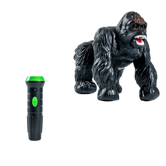 QTOCIO Toddler Toys, Flashlight Remote Control Gorillas Electric Simulation Sound Effect Animals Model Toy Parent And Child Interactive Toy