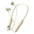 thumbnail image 1 of QTOCIO Wireless Bluetooth Headphones, Bluetooth 5.4 Wireless Earphones Long Battery Life High Definition Sound Quality Neck Hanging Waterproofs, Beige, 1 of 6