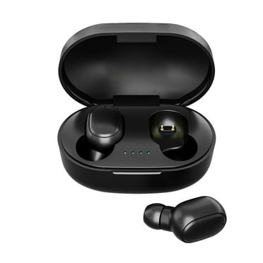 Christmas Clearance Holiday Deals! QTOCIO Wireless Bluetooth Headphones with Charging Case Fingerprint Control and Noise Reduction Wireless Earbuds with Power Display, Black