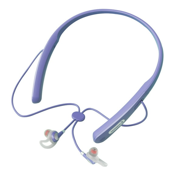 QTOCIO Wireless Bluetooth Headphones, Running Sports Neck Bluetooth Earphones In-Ear Listening Wireless Headphones, Purple