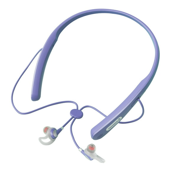 QTOCIO Wireless Bluetooth Headphones, Running Sports Neck Bluetooth Earphones In-Ear Listening Wireless Headphones, Purple