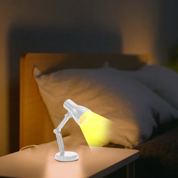Christmas Clearance Holiday Deals! Rvasteizo Home Decor, Small Table Lamp Cute Creatives Mini Table Lamp Book Lamp Night Light Small Ornaments Small Appliances